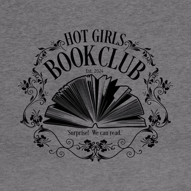 Hot Girls Book Club by eBrushDesign